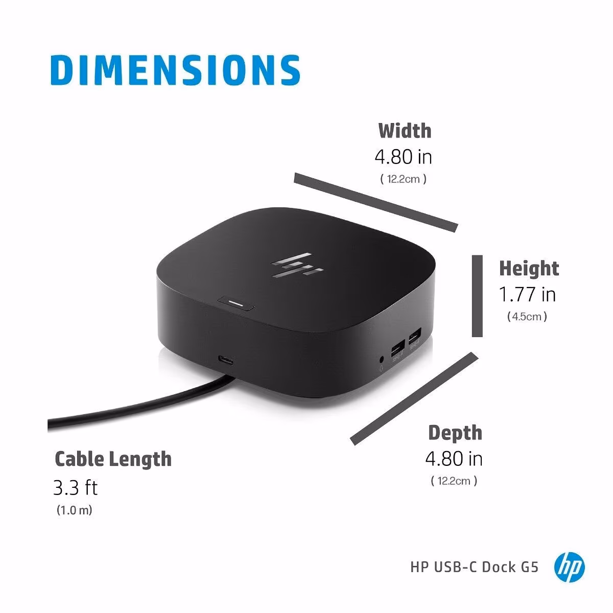 HP USB-C G5 DOCK 5YK05AV - Image 7