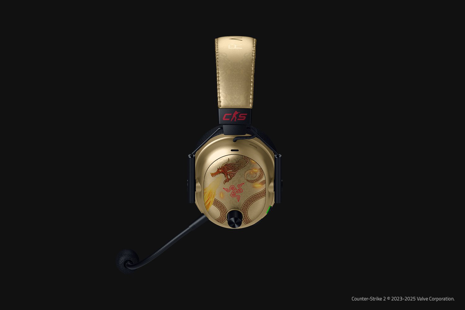 RAZER BLACKSHARK V3 PRO WIRELESS ANC ESPORTS HEADSET COUNTER-STRIKE 2 EDITION RZ04-05400800-R3M1 - Image 5