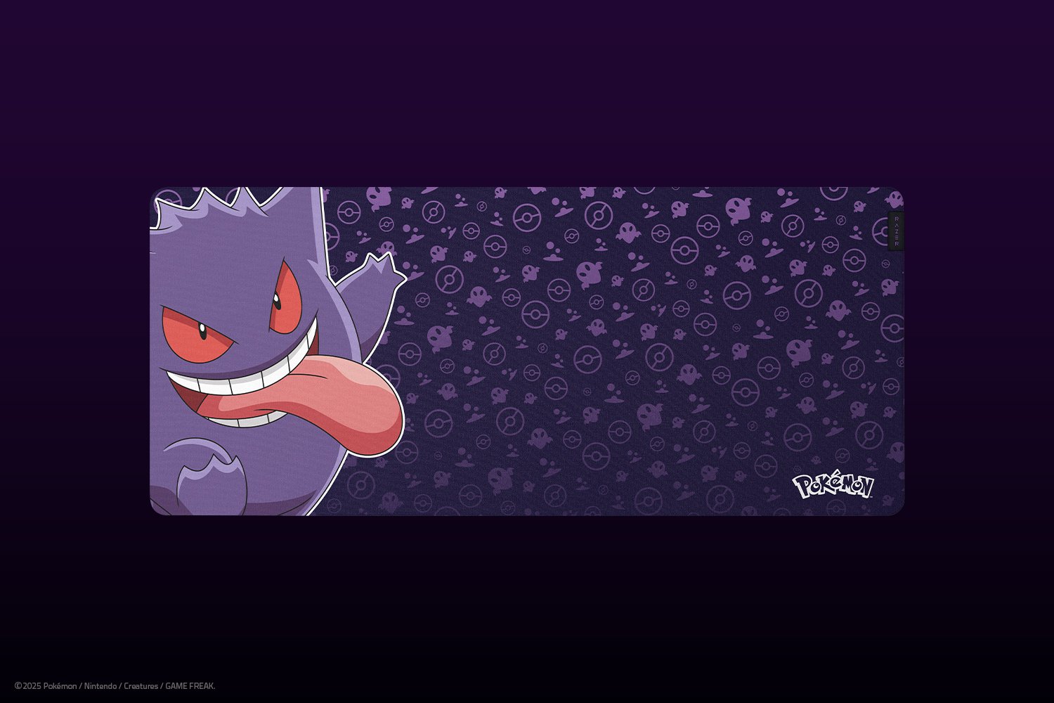 RAZER GIGANTUS V2 POKMON GENGAR EDITION SOFT GAMING MOUSE MAT XXL RZ02-03334200-R3M1 - Image 4