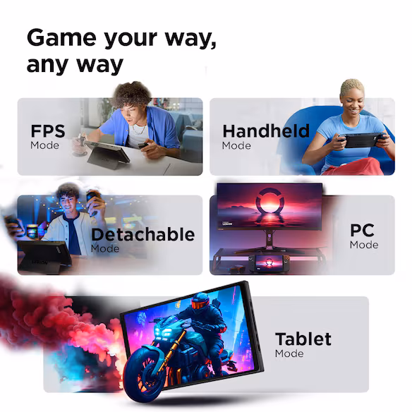 LENOVO LEGION GO S AMD RYZEN Z1 EXTREME 32GB RAM 1TB SSD WIN 11 HOME GAMING CONSOLE 8APU1 - Image 3