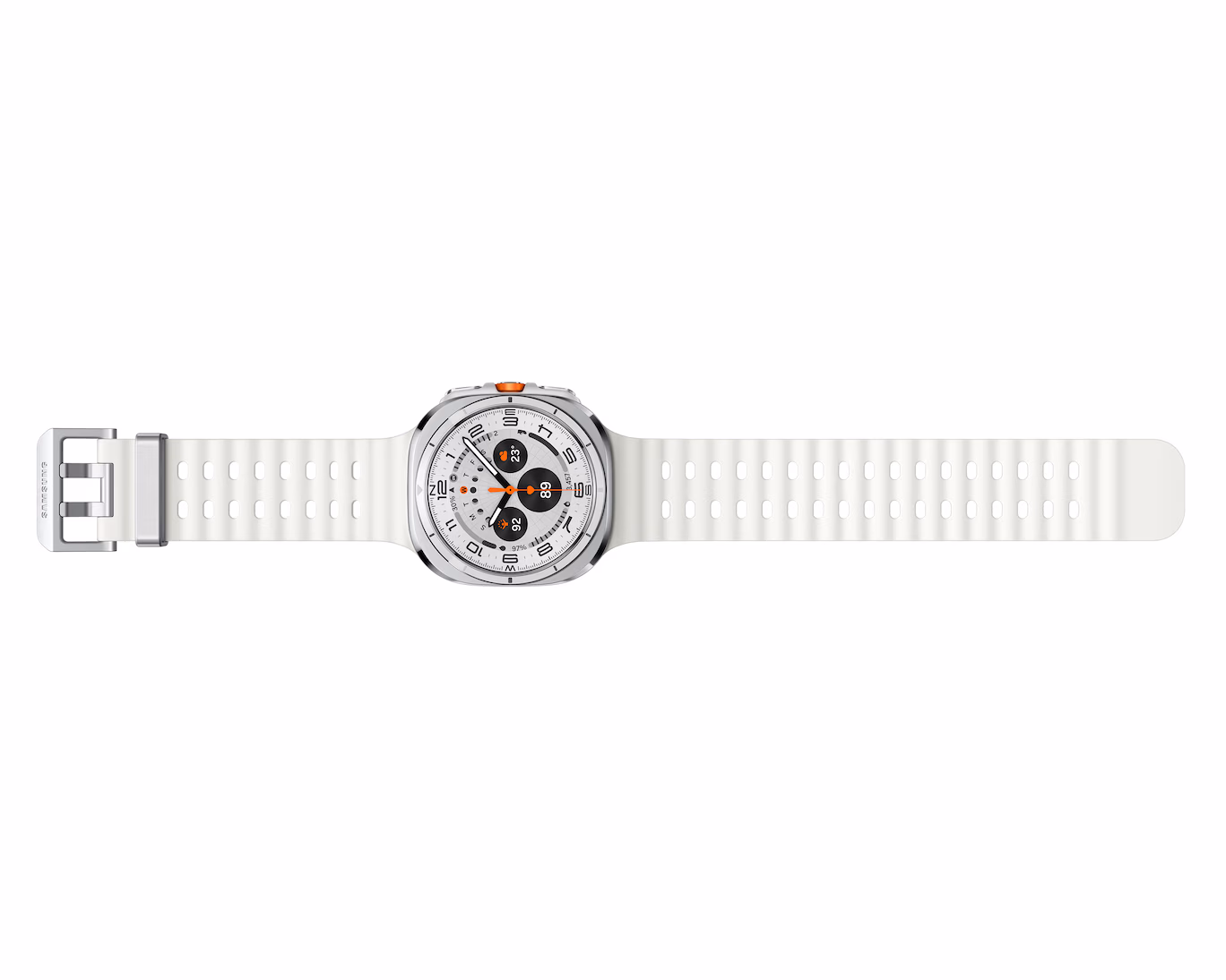 SAMSUNG GALAXY WATCH ULTRA (2025) 47MM LTE TITANIUM WHITE SM-L705FZS1XSG - Image 6