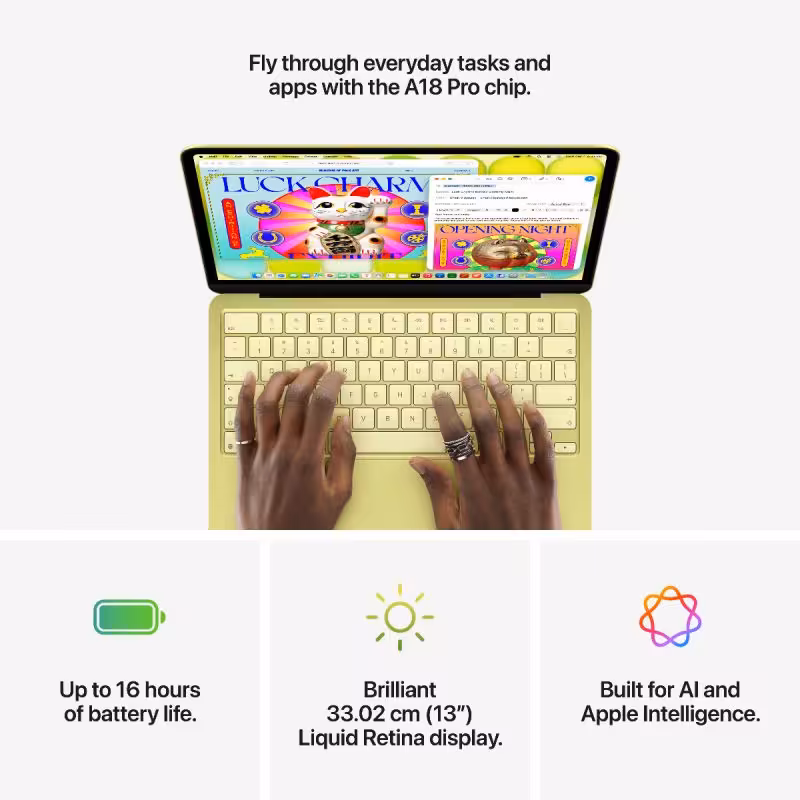 APPLE MACBOOK NEO 13-INCH A18 PRO CHIP 6 CORE CPU 5 CORE GPU 8GB 256GB ENGLISH CITRUS MHFD4 - Image 5