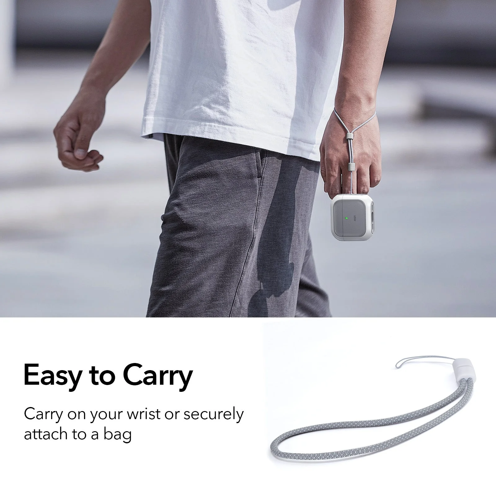 ESR ORBIT HYBRID CASE (HALO LOCK) COMPATIBLE WITH AIRPODS 4 BLUE 1CO110401 - Image 7