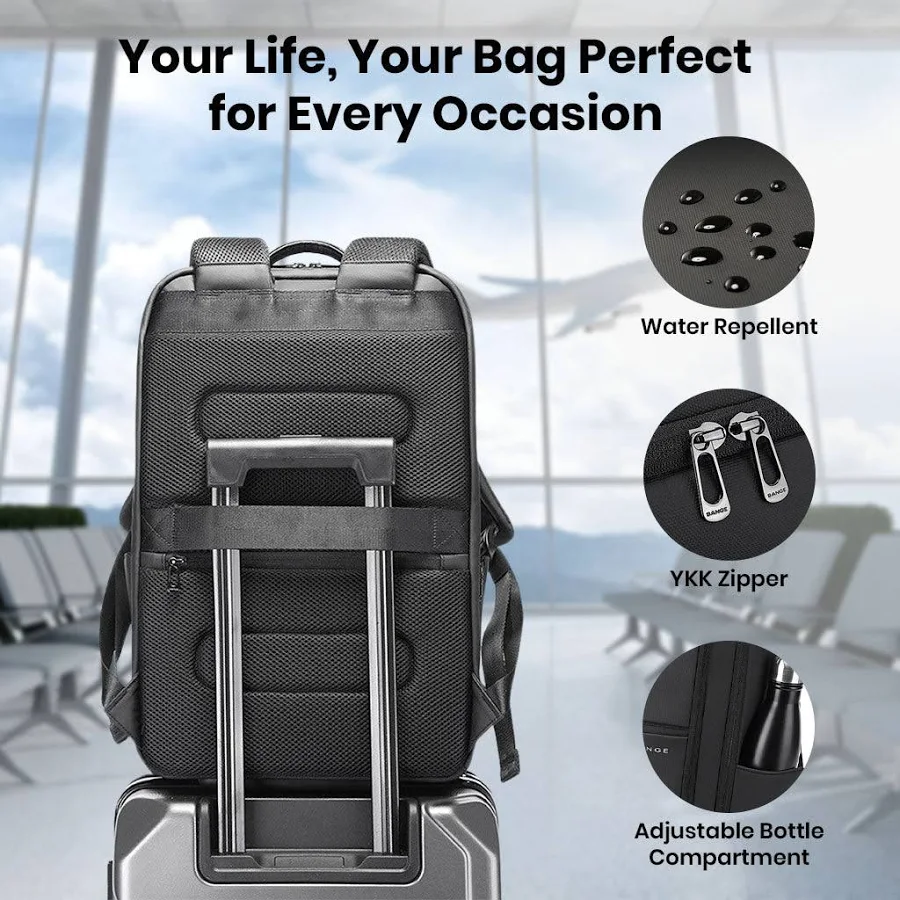 BANGE BACKPACK BLACK BG-S53 - Image 7