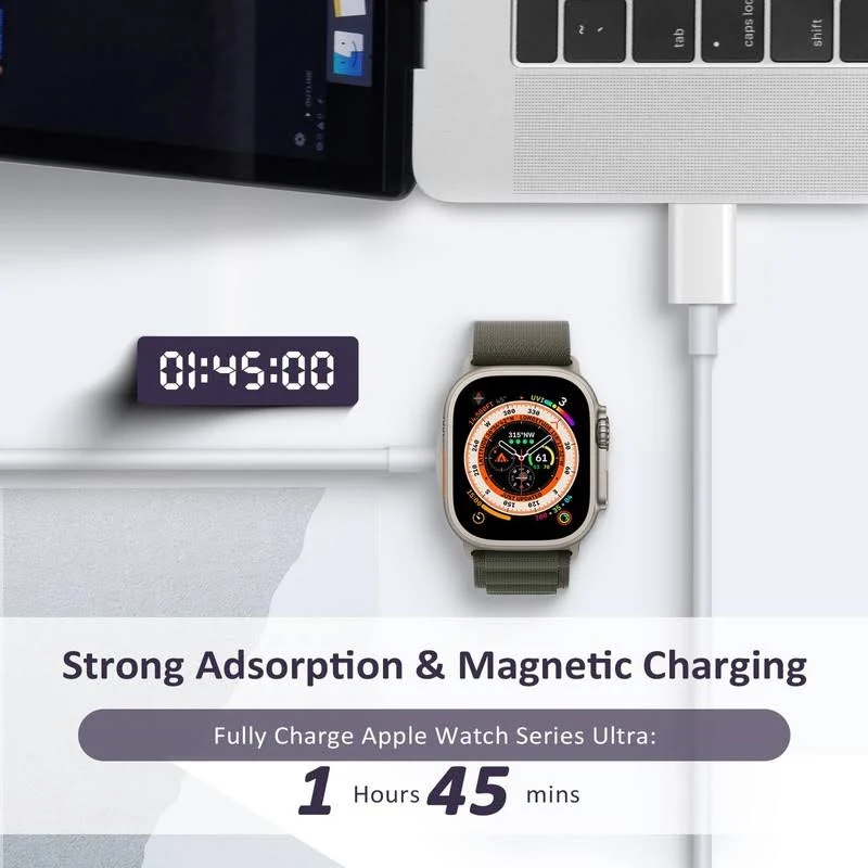 APPLE WATCH MAGNETIC USB CHARGING CABLE 2M MX2F2 - Image 5