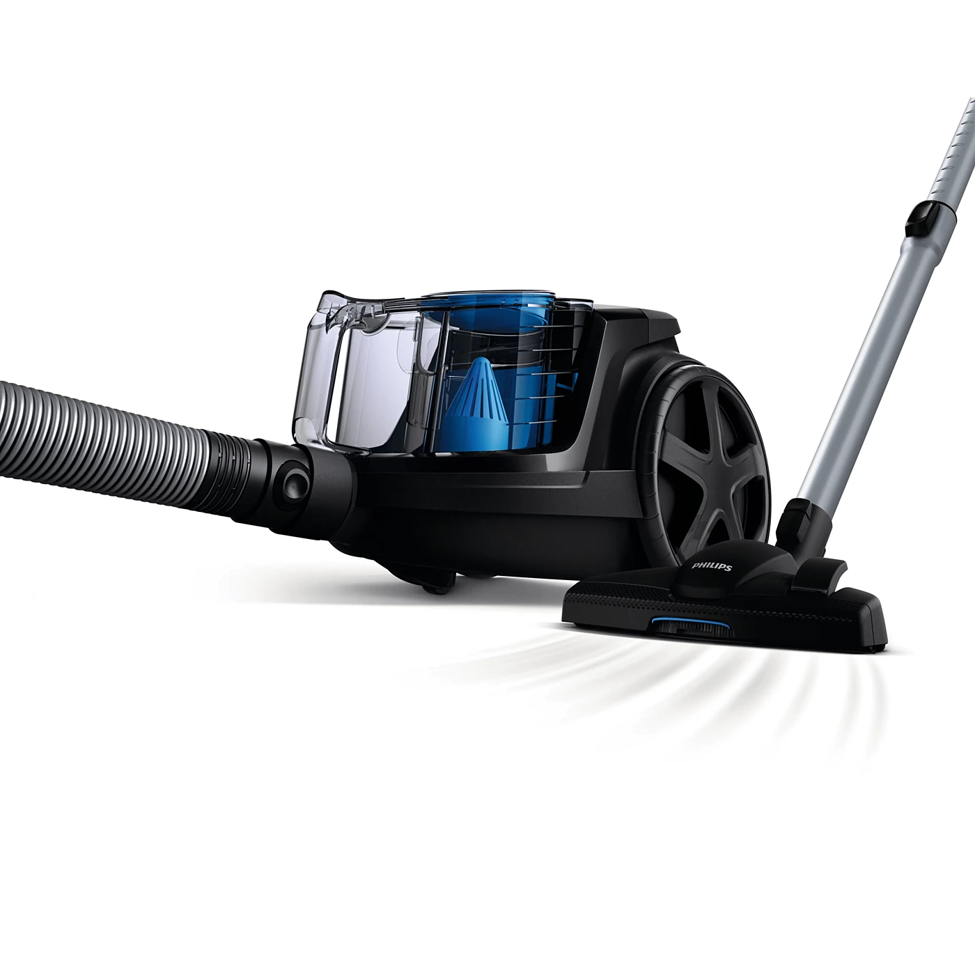 PHILIPS POWERPRO COMPACT HIGHER SUCTION POWER WITH POWER CYCLONE 5 1800W BLACK FC935062 - Image 5