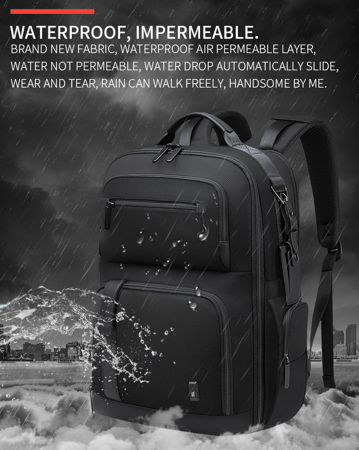 BANGE BACKPACK BLACK BG-G61 - Image 6