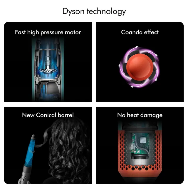 DYSON AIRWRAP MULTI STYLER AND DRYER STRAIGHT WAVY JASPER PLUM HS08 JPL - Image 5