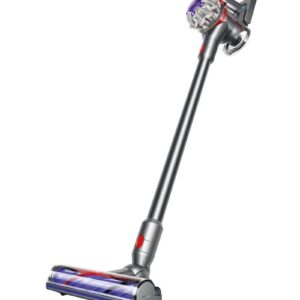 Experience powerful and convenient home cleaning with the DYSON V8 ADVANCED CORDLESS VACUUM CLEANER SILVER NICKEL