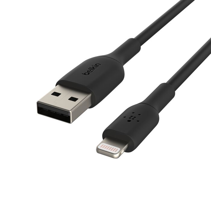BELKIN LIGHTNING TO USB A CABLE (2 PACK) 1M CAA001BT1MBK2PK - Image 4
