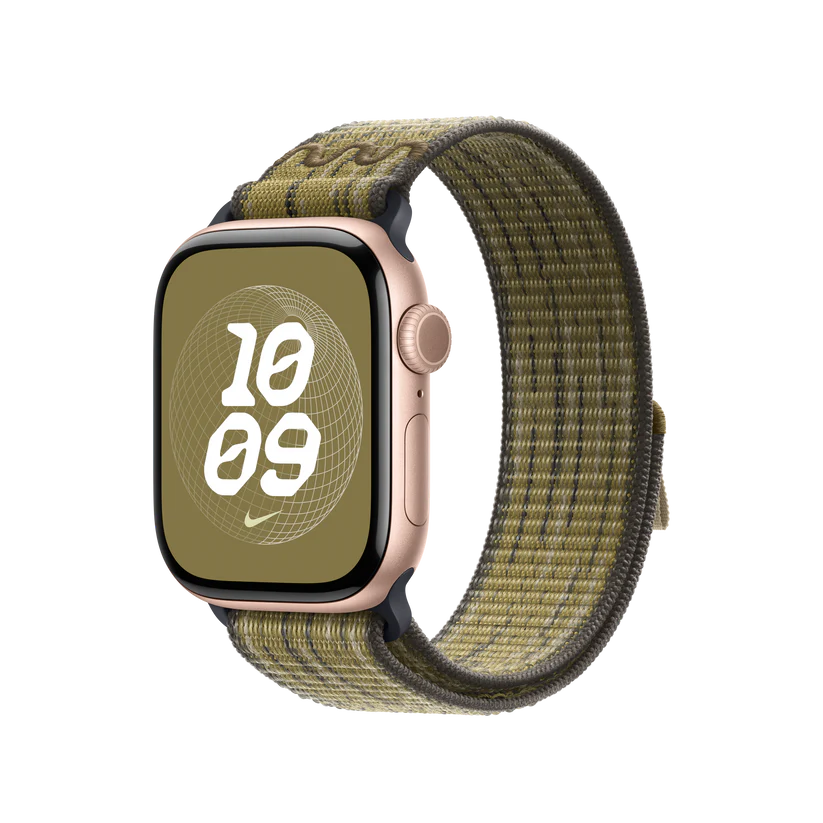 APPLE WATCH 42MM GREEN/GRAY NIKE SPORT LOOP MXTY3 - Image 2