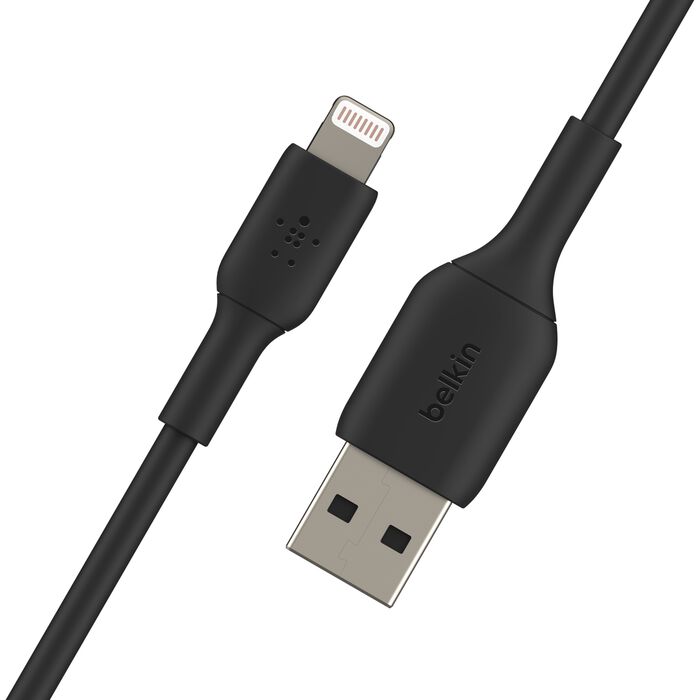 BELKIN LIGHTNING TO USB A CABLE (2 PACK) 1M CAA001BT1MBK2PK - Image 3