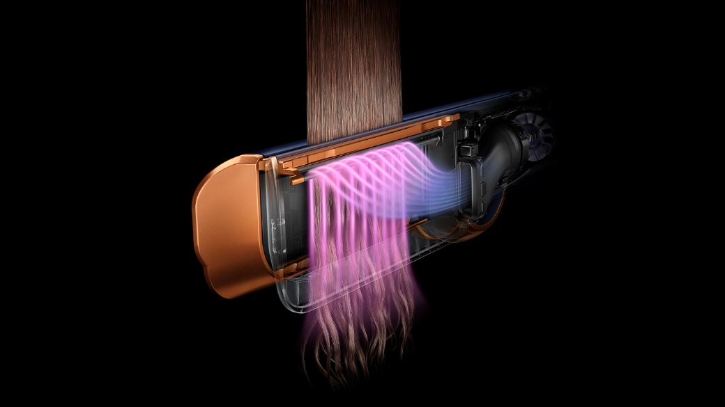 DYSON AIRSTRAIT STRAIGHTENER BLUE-COPPER HT01 - Image 3