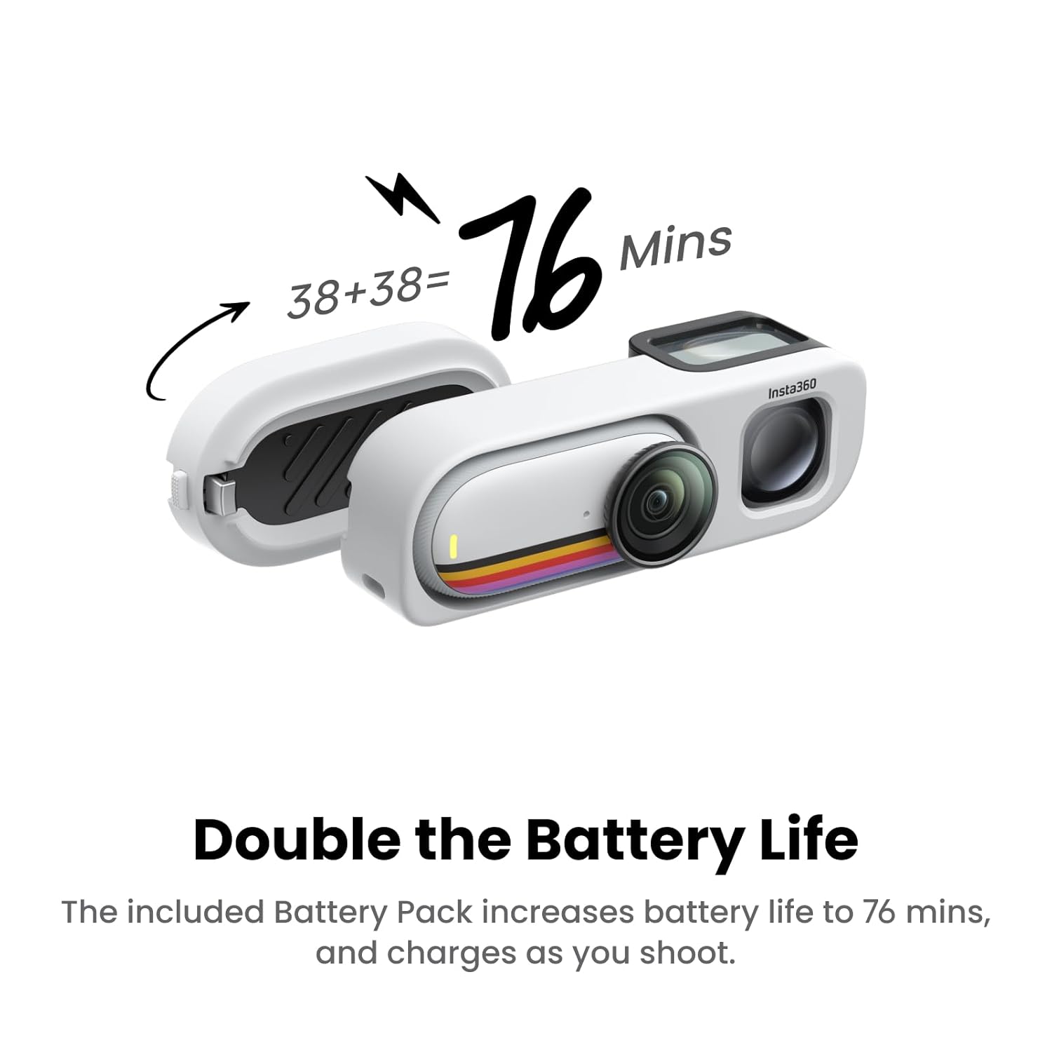 INSTA360 GO 3S RETRO BUNDLE SPECIAL EDITION WITH BATTERY PACK 128GB CINSAATA - Image 7