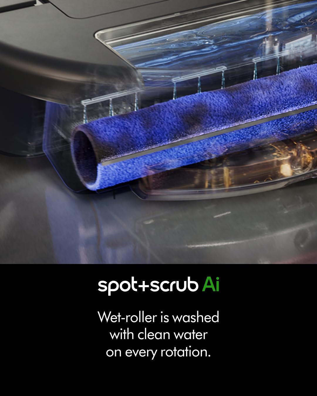 DYSON SPOT+SCRUB AI ROBOT VACCUM VACUUM CLEANER BLACK-BLUE RB05-A - Image 7