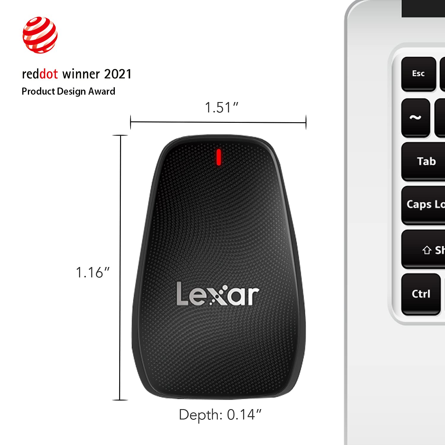 LEXAR PROFESSIONAL RW550 CFEXPRESS TYPE B READER-LECTURE USB 3.2 GEN 2X2 LRW550U-RNBNG - Image 6