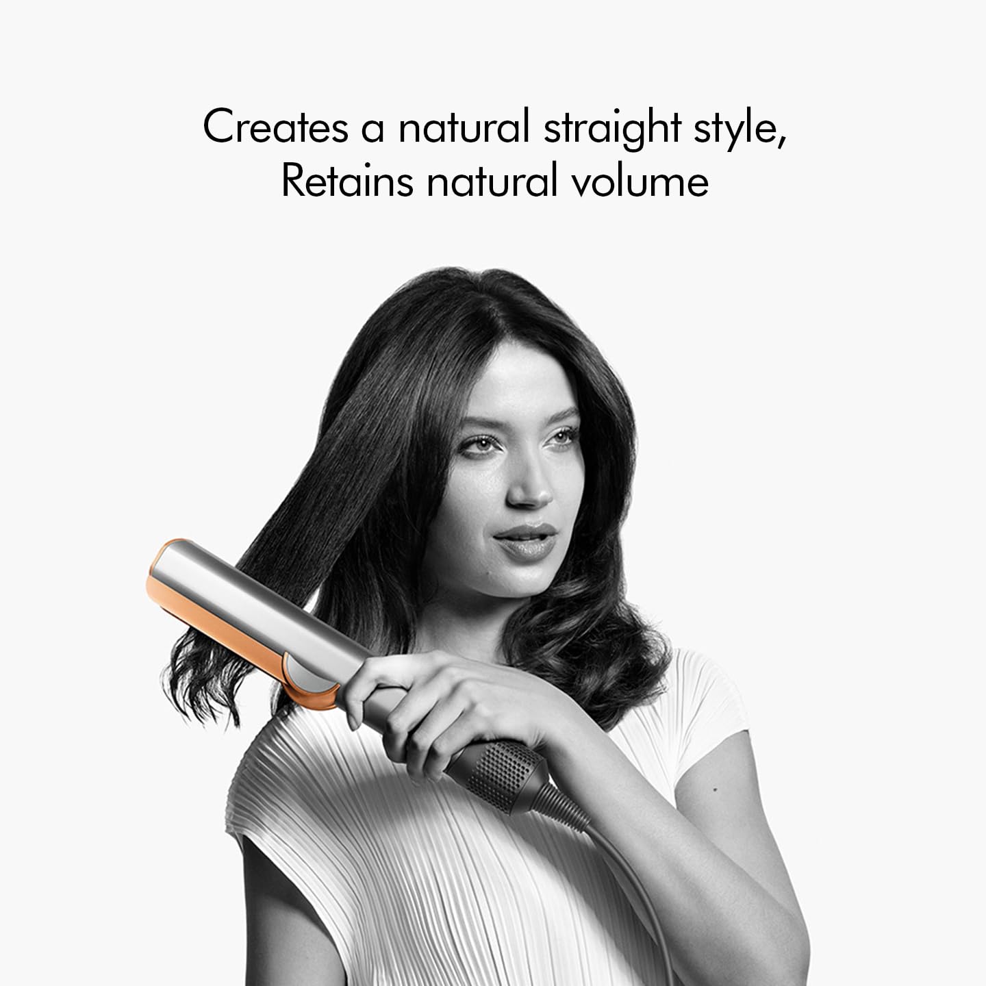 DYSON AIRSTRAIT HAIR STRAIGHTENER CERAMIC RED VELVET GOLD HT01 - Image 2