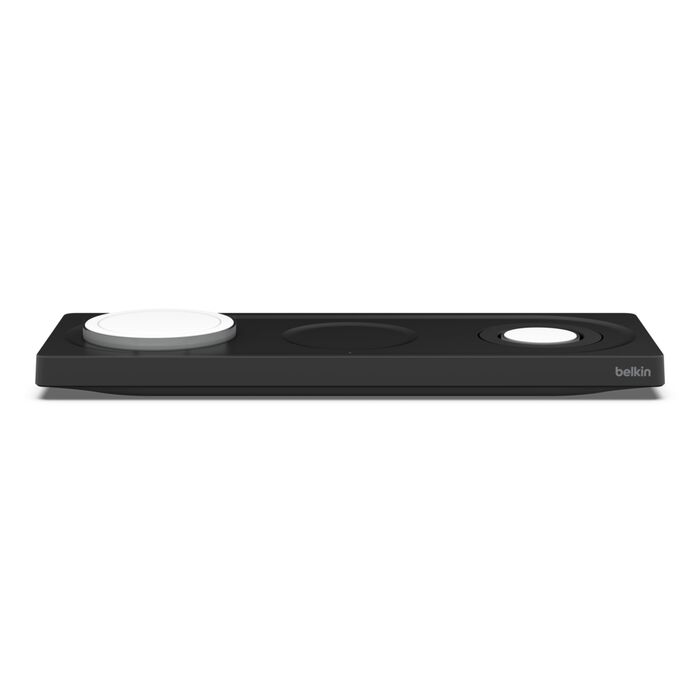 BELKIN BOOST CHARGE PRO 3 IN 1 WIRELESS CHARGING PAD WITH MAGSAFE BLACK WIZ016MYBK - Image 4