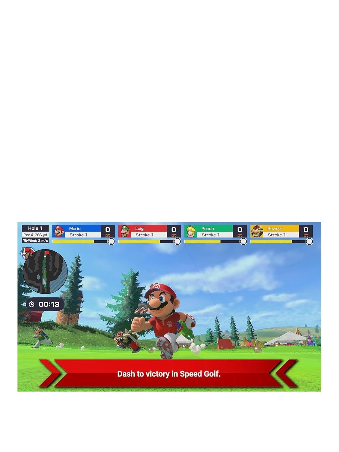 NINTENDO SWITCH MARIO GOLF SUPER RUSH GAME - Image 4