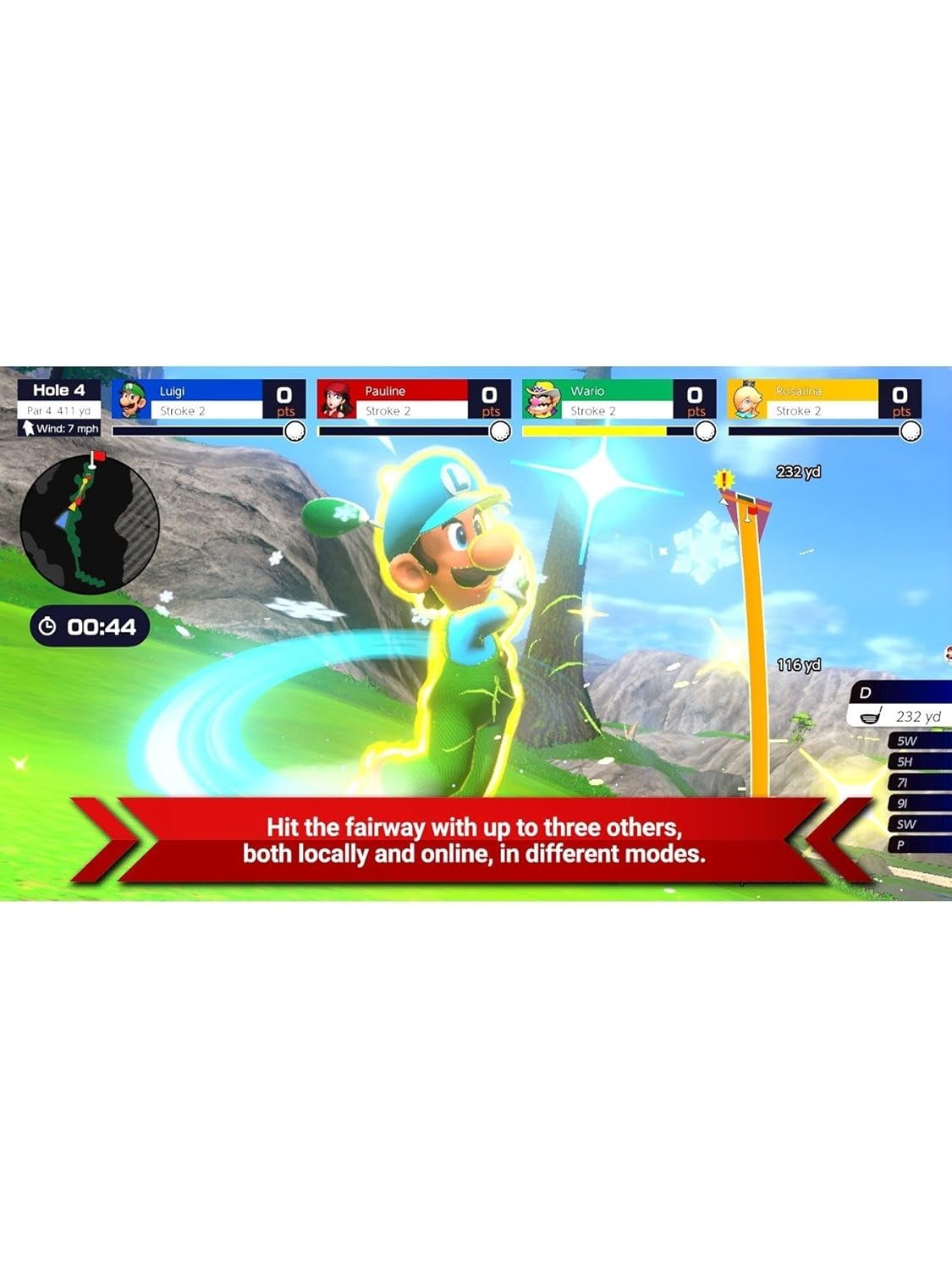 NINTENDO SWITCH MARIO GOLF SUPER RUSH GAME - Image 6