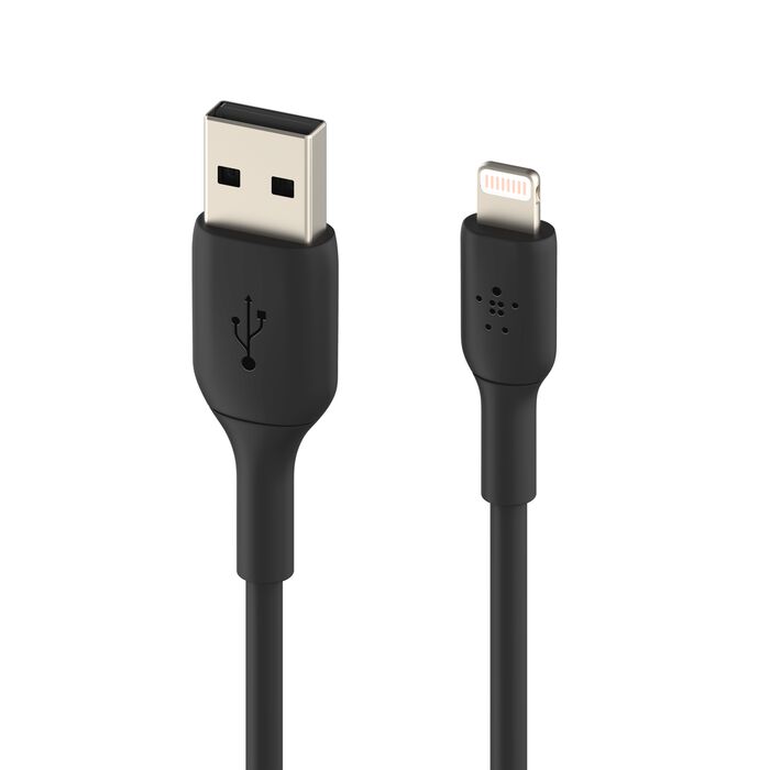 BELKIN LIGHTNING TO USB A CABLE (2 PACK) 1M CAA001BT1MBK2PK - Image 2