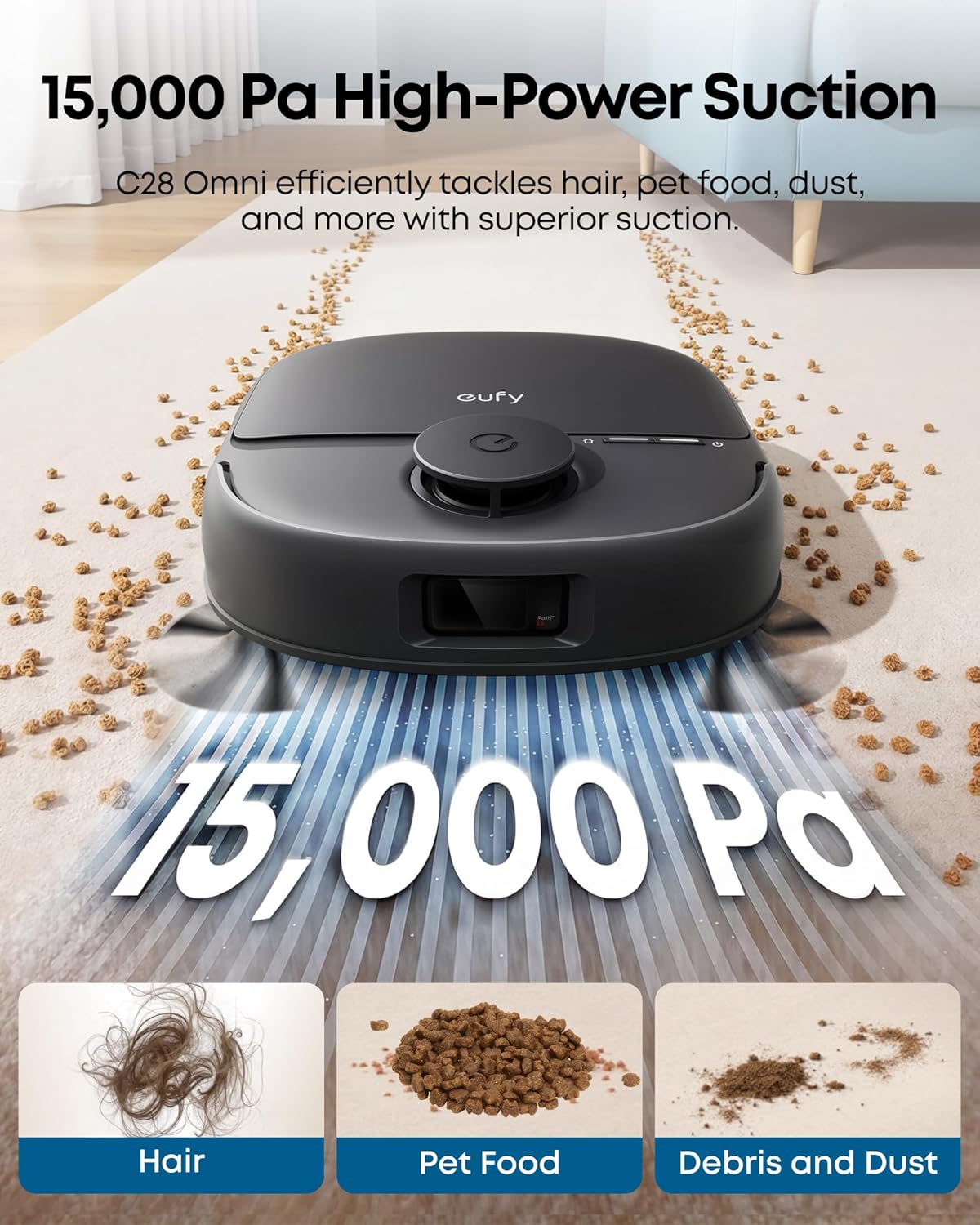 ANKER EUFY ROBO VAC OMNI C28 BLACK T211A210 - Image 6