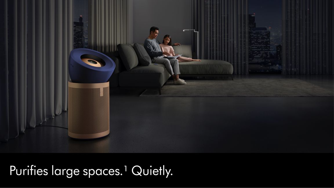 DYSON AIR PURIFIER BIG+QUIET FORMALDEHYDE BP04 PRISSIAN BLUE-GOLD - Image 2