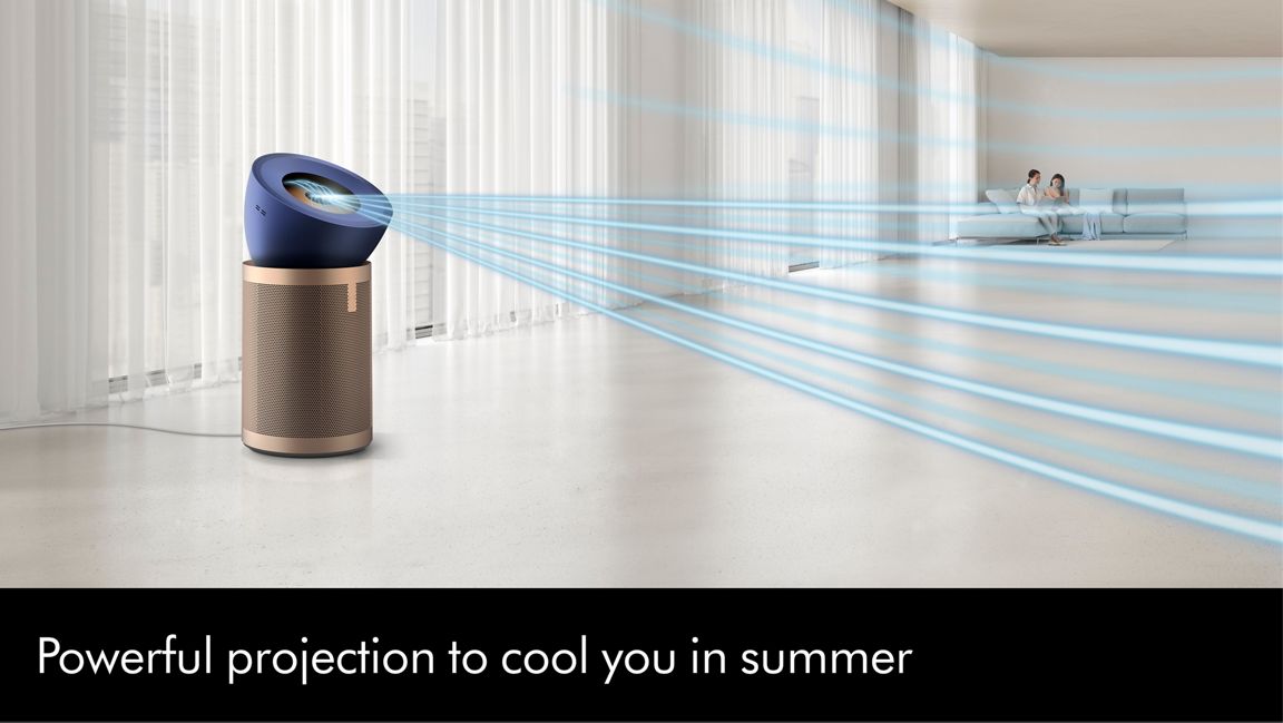 DYSON AIR PURIFIER BIG+QUIET FORMALDEHYDE BP04 PRISSIAN BLUE-GOLD - Image 4