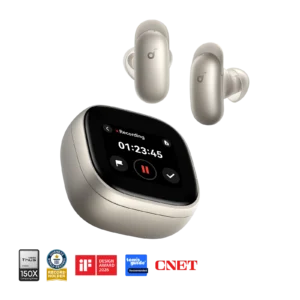 Anker Soundcore Liberty 5 Pro Max Golden (D1204HB1) – Premium True Wireless Earbuds with Advanced Noise Cancellation