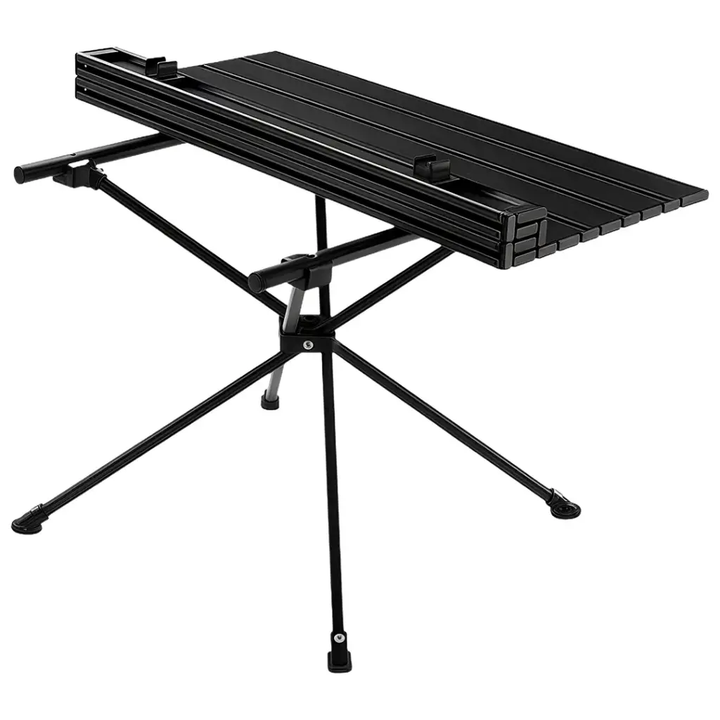 GREEN LION CAMP T2 FOLDABLE CAMPING TABLE BLACK GNCAMP2TBBK - Image 3