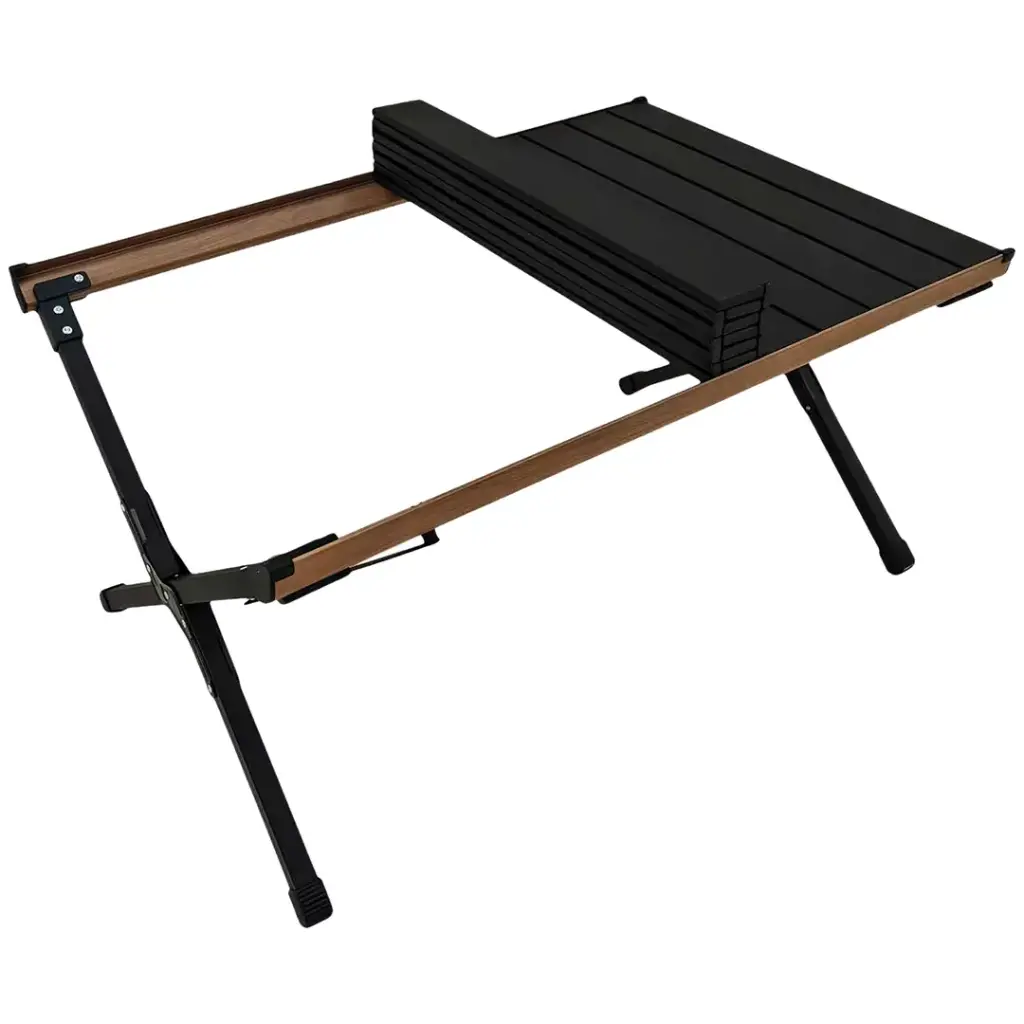 GREEN LION CAMP T3 FOLDABLE CAMPING TABLE BLACK GNCMPT3FTBBK - Image 2