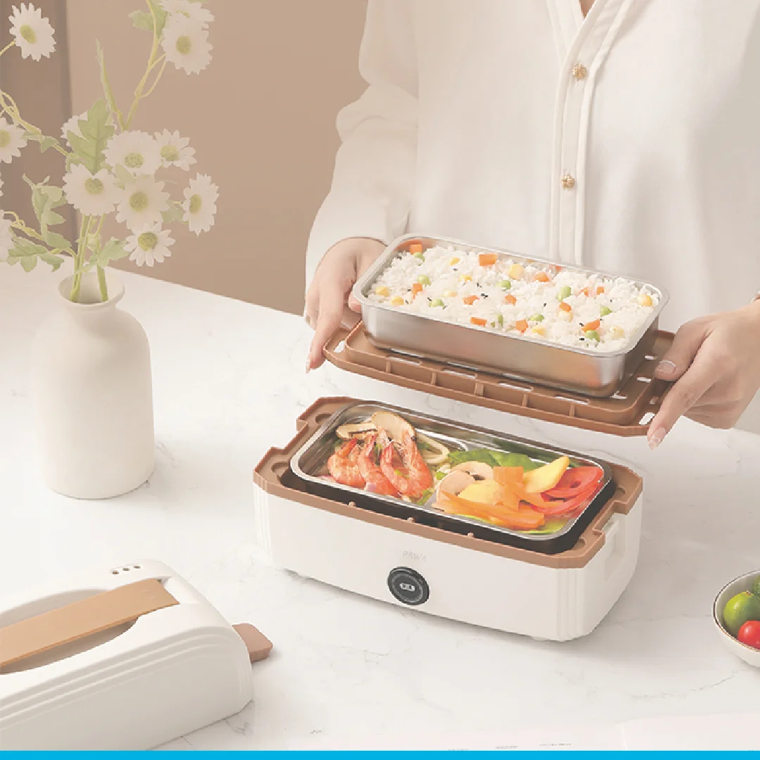 PAWA VERSATILE THE VACUUM ELECTRIC LUNCH BOX 1L PW-VELVC1L-WHCF - Image 2