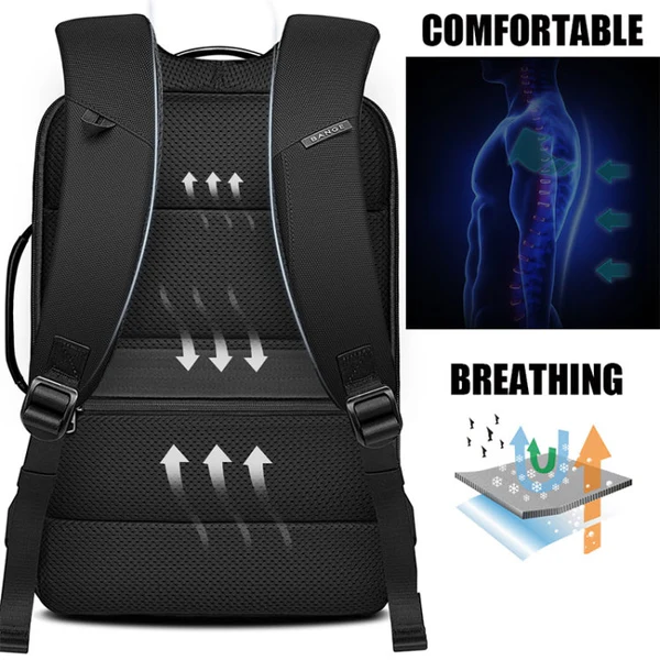 BANGE BACKPACK BLACK BG-S52 - Image 5