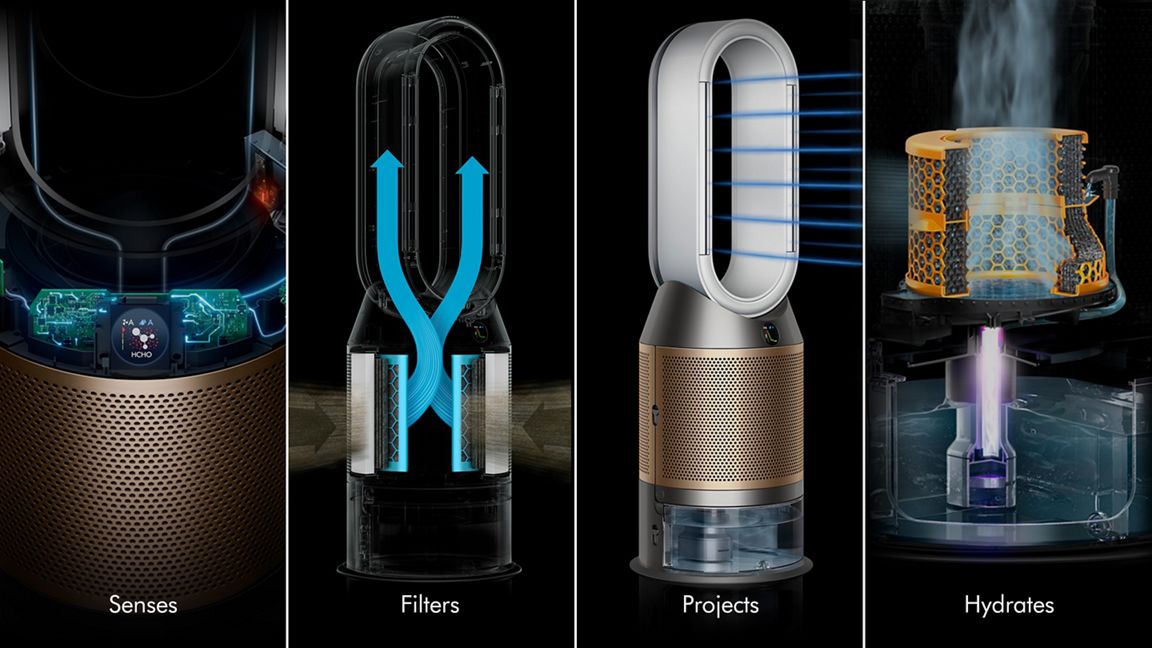 DYSON PURIFIER HUMIDITY COOL PH2 WHITE GOLD - Image 6