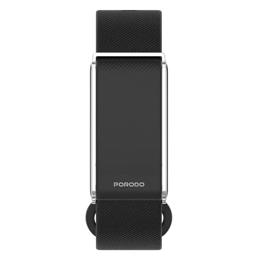PORODO TRACKFIT SCREENLESS SMART FITBAND BLACK PDSB1062BK - Image 3