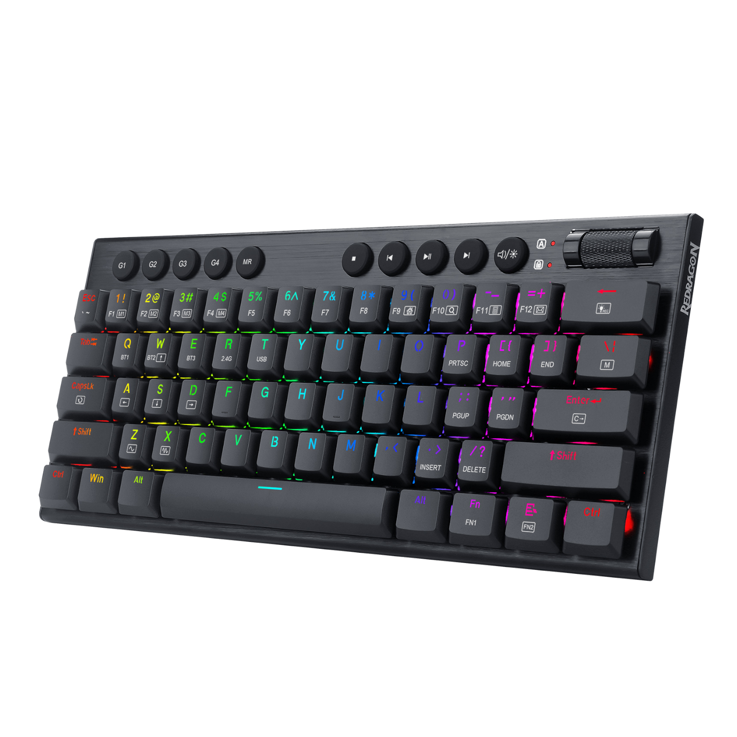 REDRAGON HORUS MINI WIRED MECHANICAL GAMING KEYBOARD RED K632-RGB - Image 2