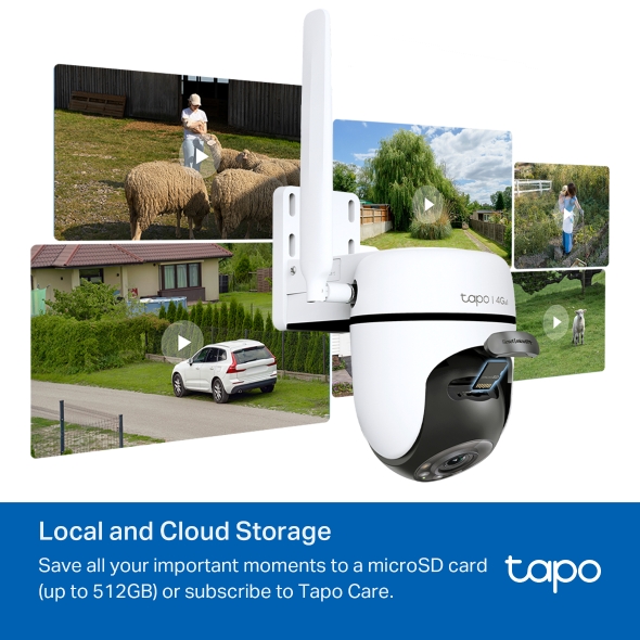 TP-LINK TAPO OUTDOOR PAN-TILT 4G LTE CAMERA TAPO C501GW - Image 11
