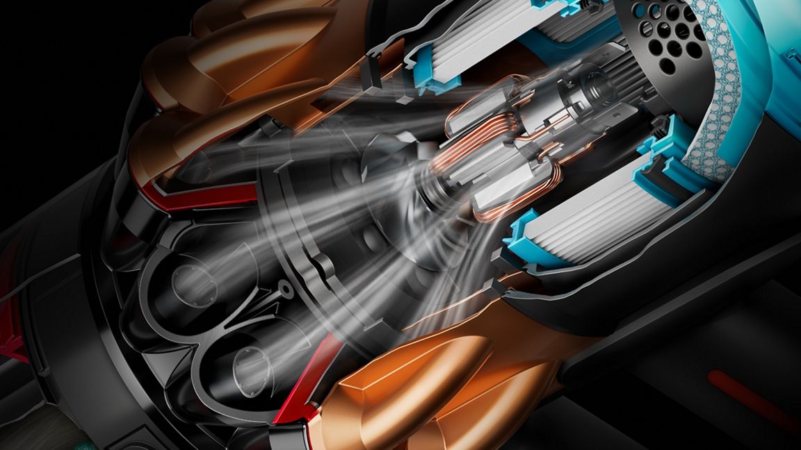 DYSON V16 PISTON ANIMAL SUNMARINE DS60 CORDLESS VACUUM CLEANER BLACK COPPER SV53A CPRBLK - Image 3