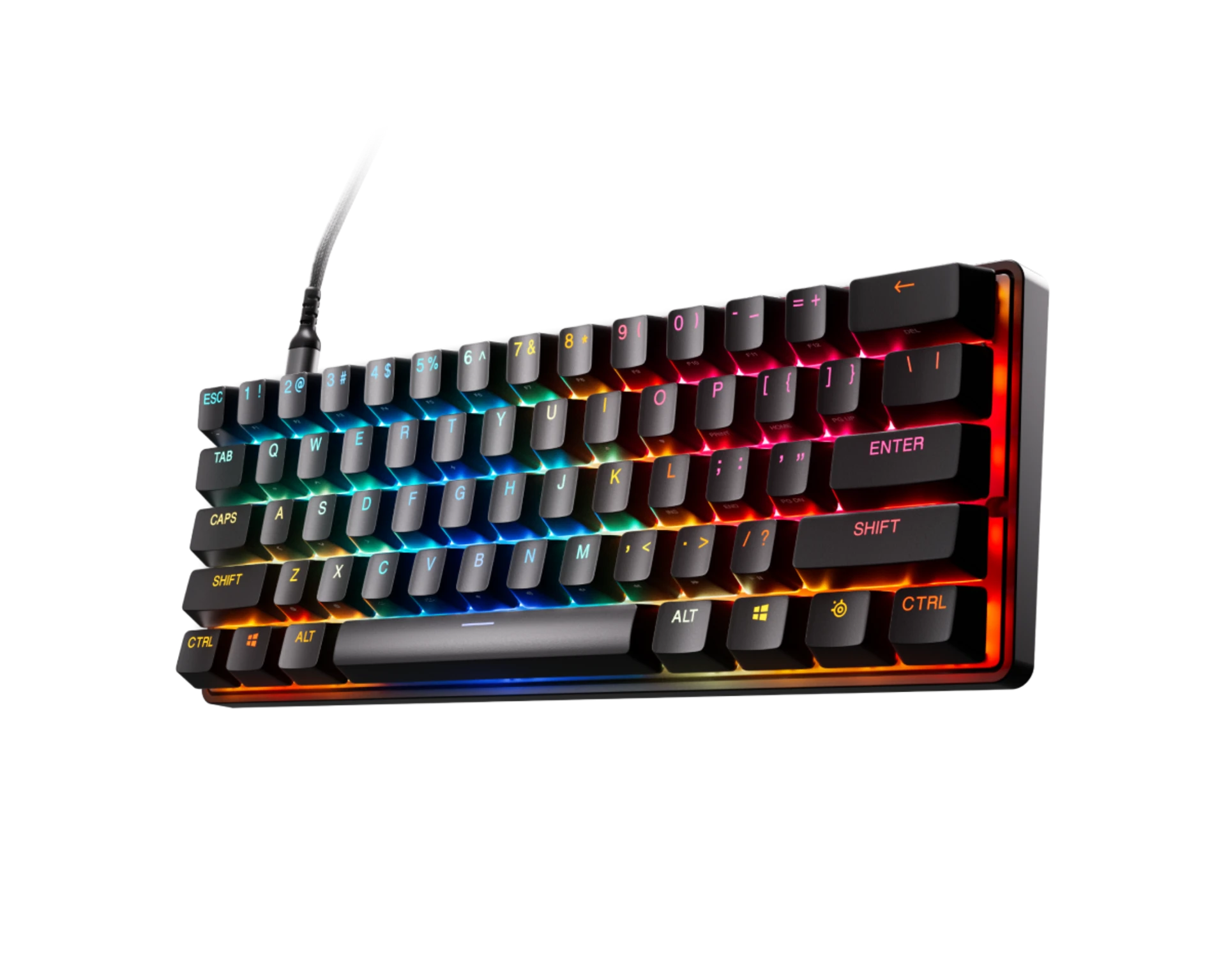 STEELSERIES APEX PRO MINI GEN 3 USB TYPE C WIRED KEYBOARD US 64913 - Image 2