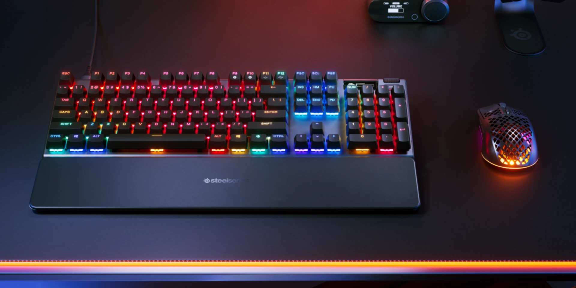 STEELSERIES APEX PRO GEN 3 USB C WIRED GAMING KEYBOARD US 64660 - Image 4