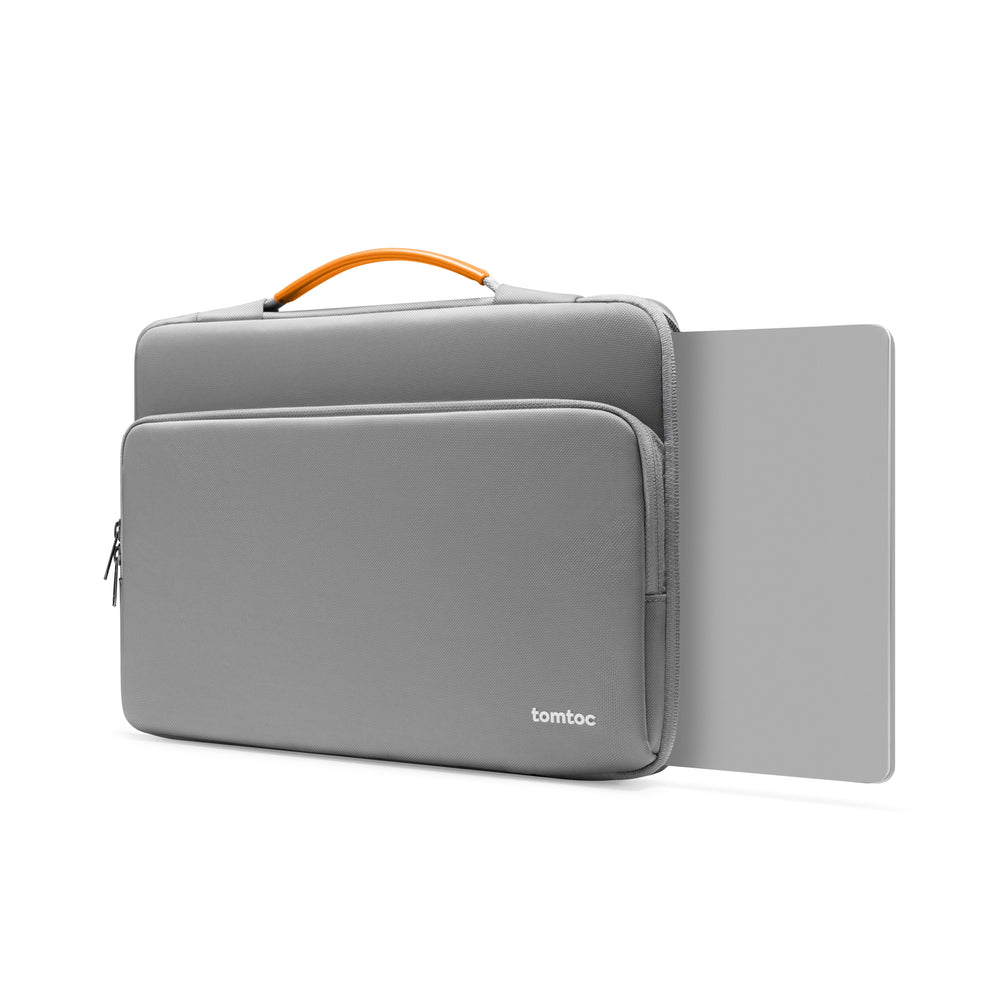 TOMTOC DEFENDER A14 14 INCH LAPTOP BRIEFCASE GRAY A14D3G4 - Image 2