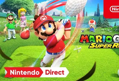 NINTENDO SWITCH MARIO GOLF SUPER RUSH GAME - Image 2