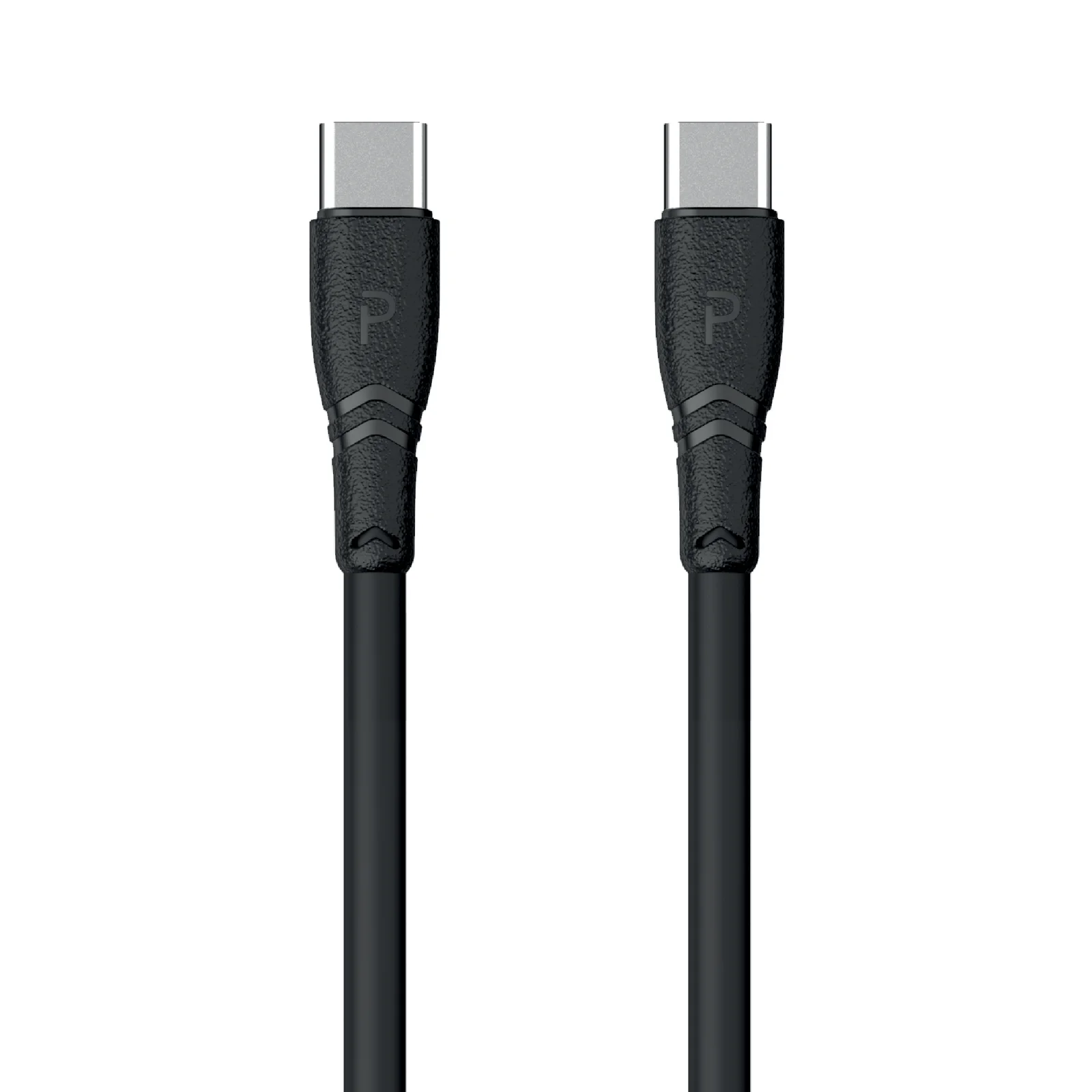 PAWA SOLID PD20W TRAVEL CHERGER TYPE C PORT INCLUDES TYPE C TO TYPE C CABLE BLACK PW-PDUKCC-BK - Image 3