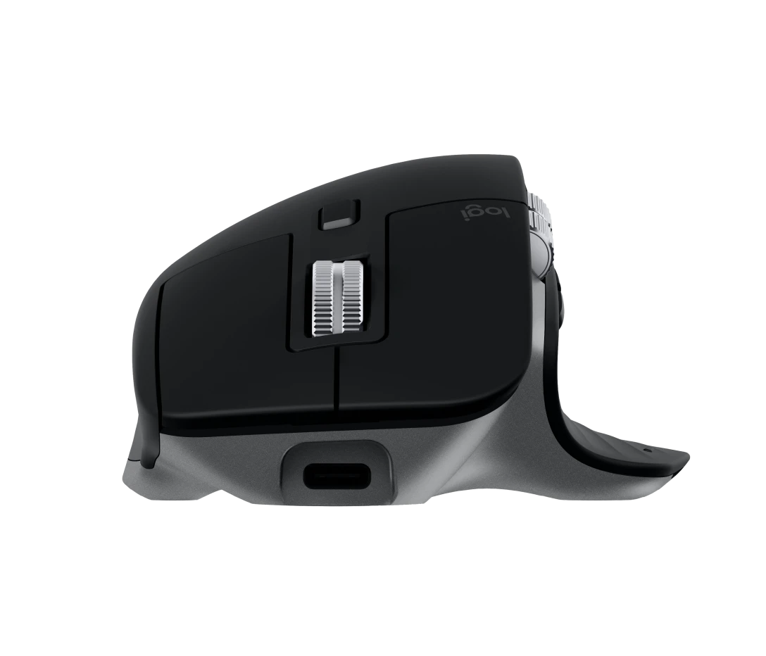 LOGITECH MX MASTER 3S WIRELESS MOUSE FOR MAC GRAY 910-006572 - Image 4