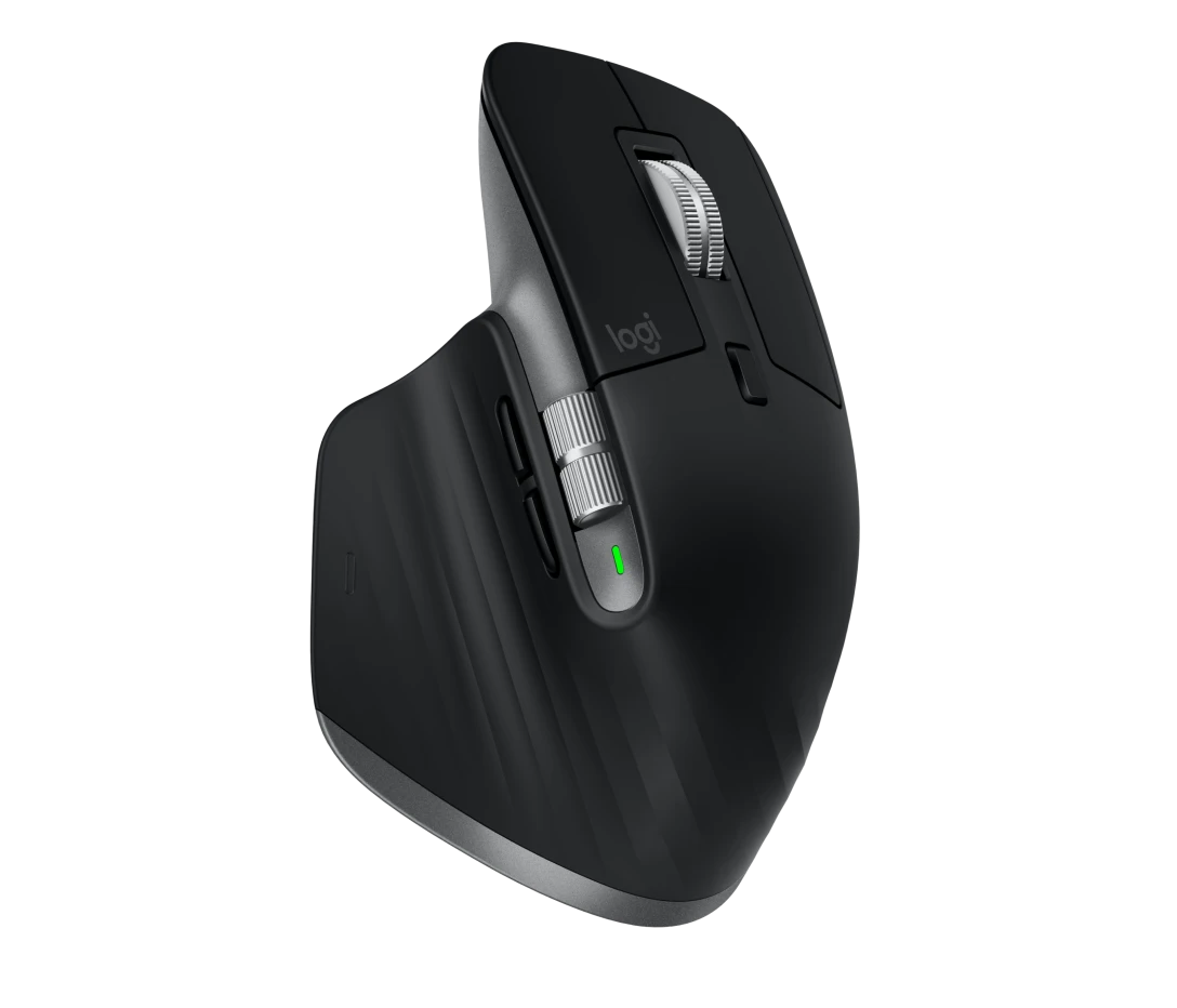 LOGITECH MX MASTER 3S WIRELESS MOUSE FOR MAC GRAY 910-006572 - Image 3