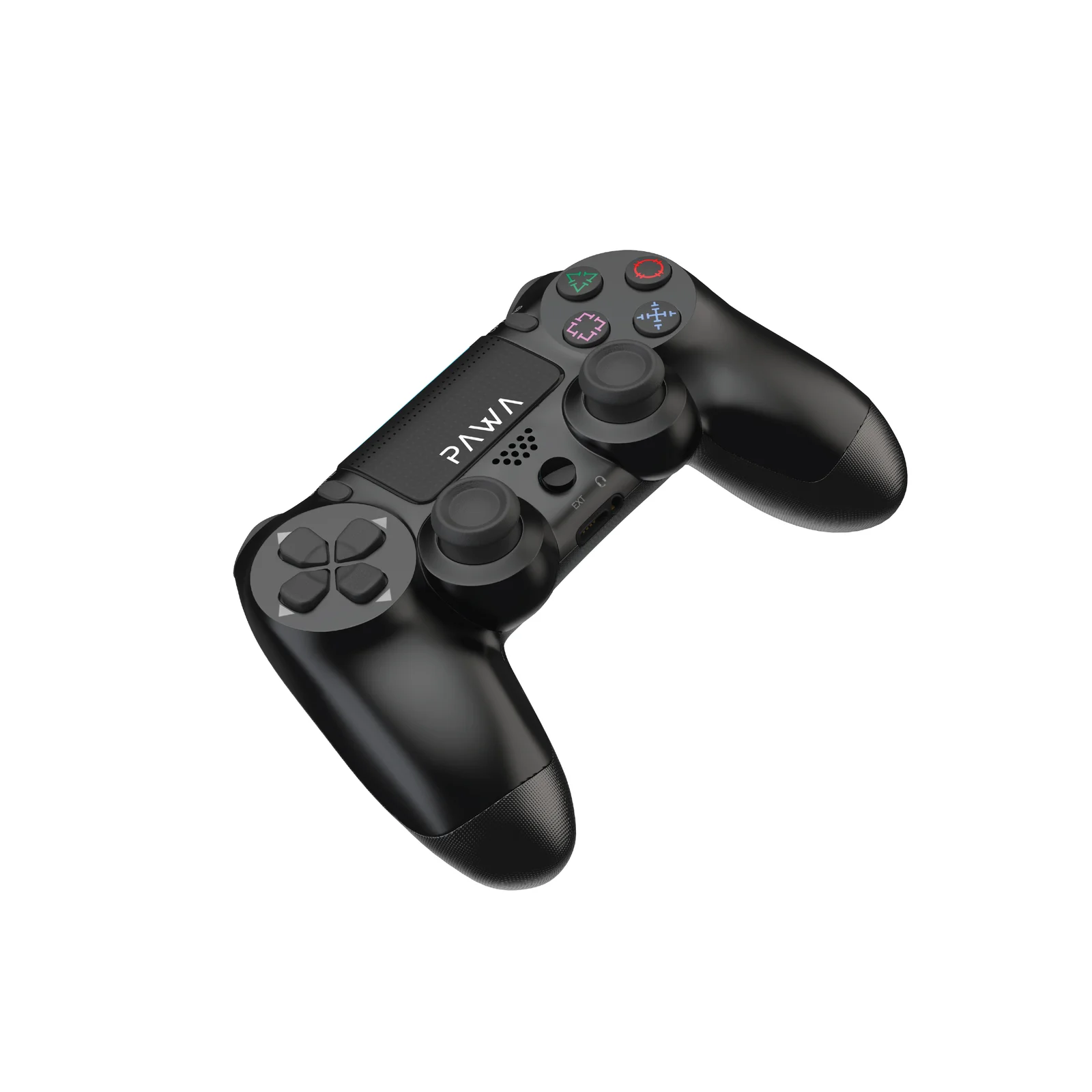 PAWA VANGUARD GAMING SERIES PS4 WIRELESS CONTROLLER BT+USB BLACK PW-VGSPC25-BK - Image 2