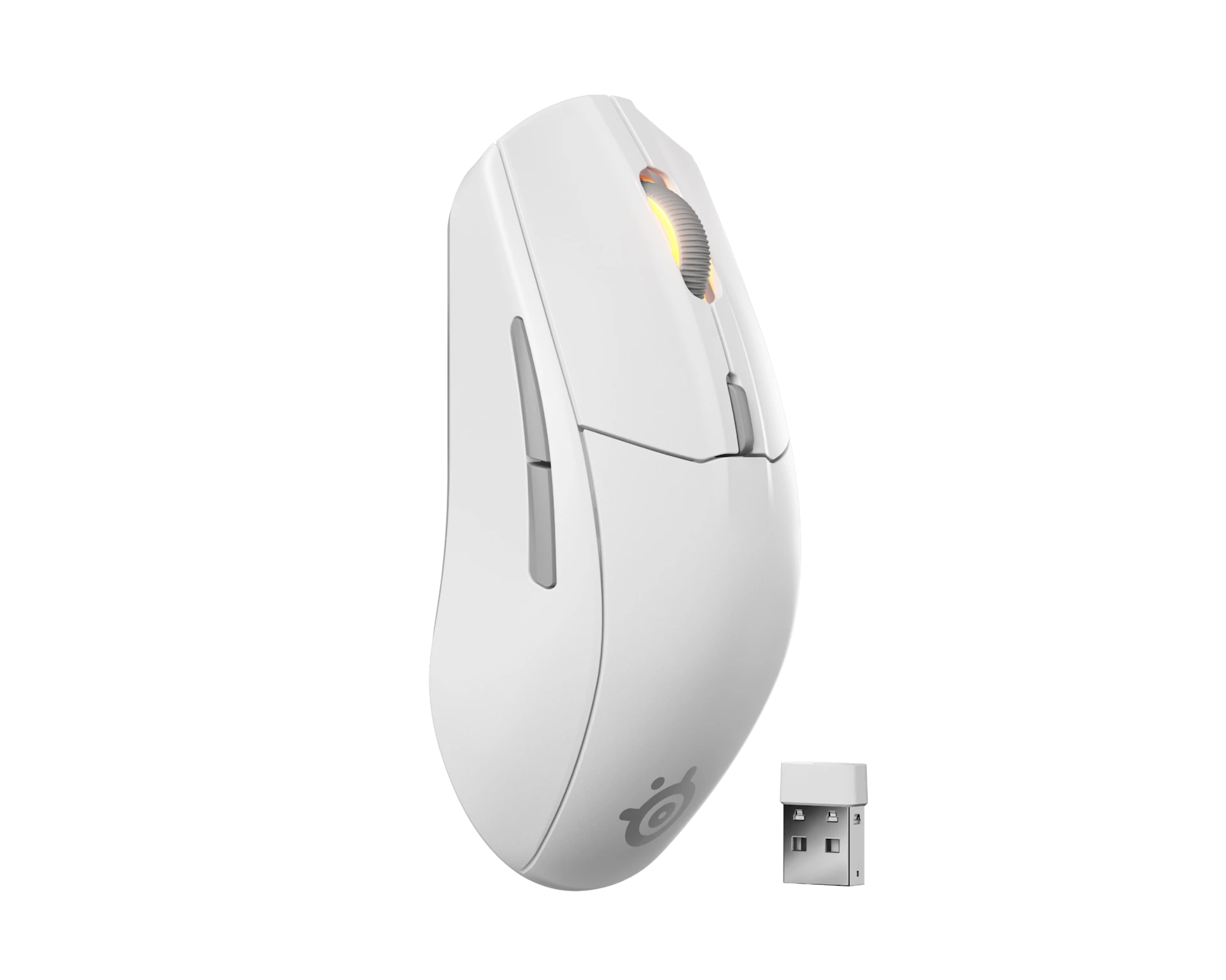STEELSERIES RIVAL 3 GEN 2 WIRELESS GAMING MOUSE WHITE 62524 - Image 2