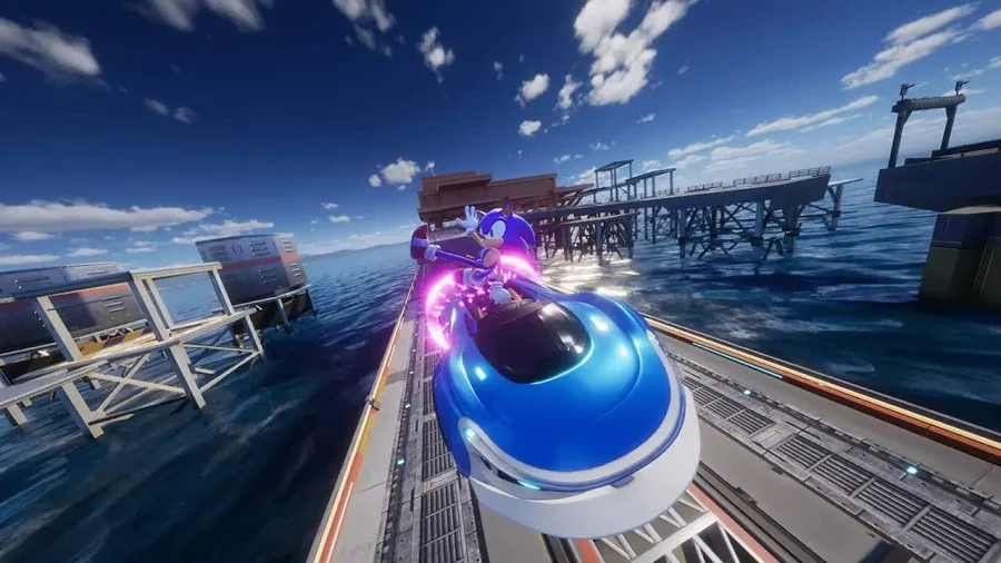 NINTENDO SWITCH 2 SONIC RACING CROSSWORLD GAME ARABIC - Image 8
