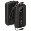 The PORODO BLUE SPECCA I 10000MAH MULTI PORT POWER BANK BLACK PBPBFCH099BK