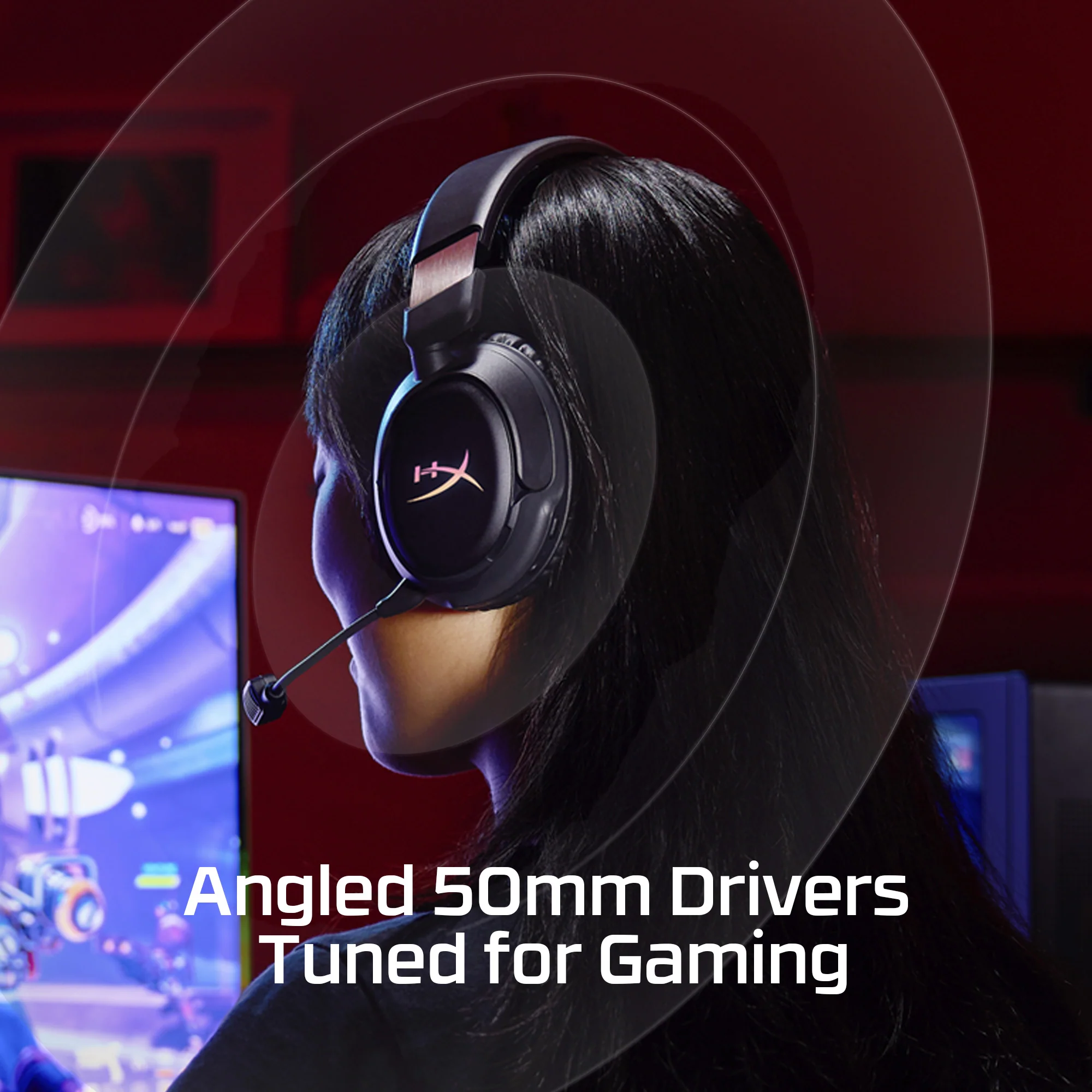 HYPERX CLOUD FLIGHT 2 WIRELESS GAMING HEADSET BLACK B5VC4AA - Image 12